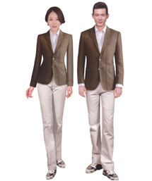 春秋男女职业装工作服定做-wsdyyy0045